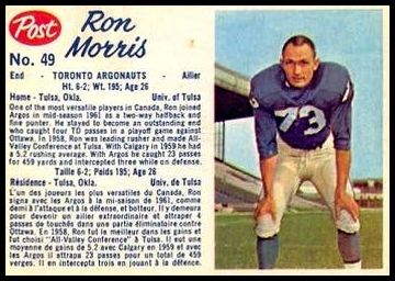 49 Ron Morris